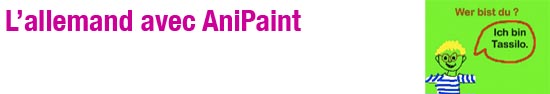 L'allemand avec AniPaint