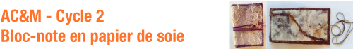 Bloc-note en papier de soie