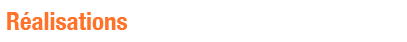 Réalisations